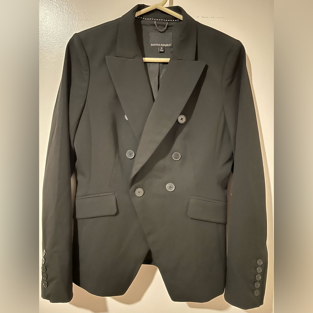 Banana Republic Women’s Double-Breasted Blazer, Size 10